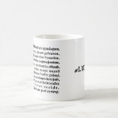 Litのギークのマグ"Hwaet古い英語"のBeowulf。 首都 コーヒーマグカップ (中央)