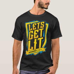 Litのティーを得るために割り当てます Tシャツ