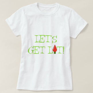 Litの女性の軽いワイシャツを得よう Tシャツ