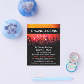 Lit Concert Crowd、ボーカリスト広告ズ チラシ (シングル)