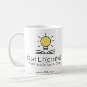 Lit(erate)を取得。KidLitラブマグ コーヒーマグカップ