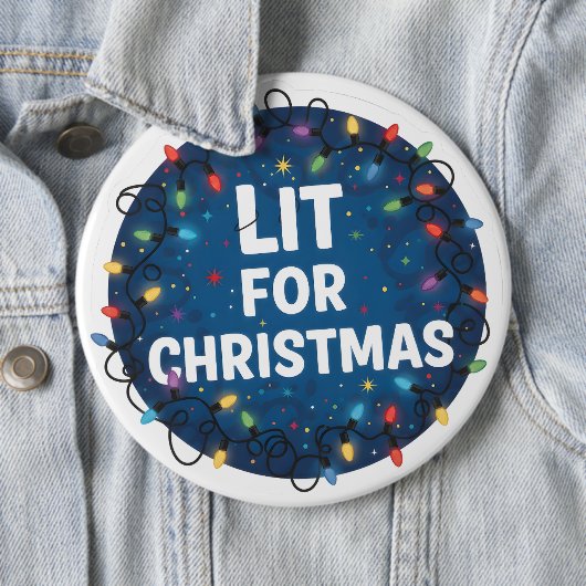 Lit for Christmas 缶バッジ (インサイチュ)