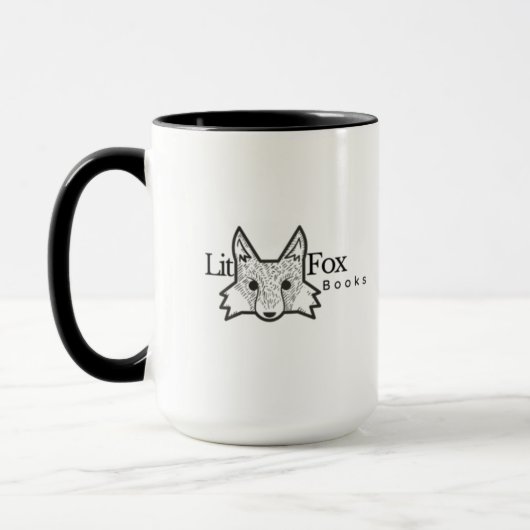 Lit Fox Books Mug マグカップ (左)