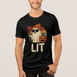 Lit Halloween Ghost T-Shirt トライブレンドＴシャツ