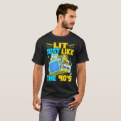 Lit Just Like The 90s   90s Aesthetic Nostalgia 19 Tシャツ (正面フル)