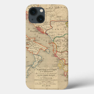 、l'Italie d'Orient 1300年L'Empire 1200年 iPhone 13ケース