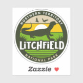 Litchfield, Northern Territory Australiaステッカー シール (シート)