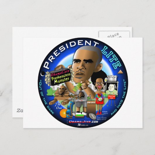 LITE社長 ポストカード (正面/裏面)