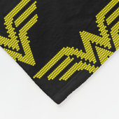 Lite-Brite WWシンボル フリースブランケット (角)