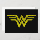 Lite-Brite WWシンボル 招待状 (正面/裏面)