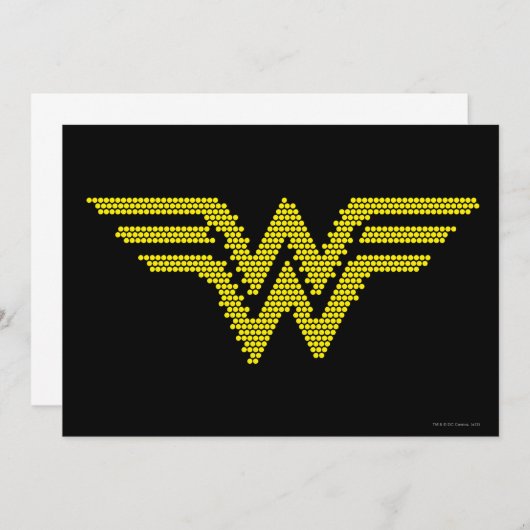 Lite-Brite WWシンボル 招待状 (正面/裏面)