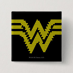 Lite-Brite WW記号 缶バッジ