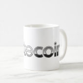 Litecoinのコーヒー・マグ コーヒーマグカップ (正面右)