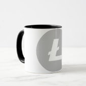Litecoinのマグ マグカップ (正面左)
