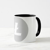 Litecoinのマグ マグカップ (正面右)
