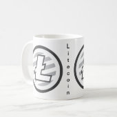 Litecoin Kupaのコーヒー コーヒーマグカップ (正面左)
