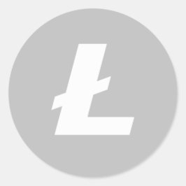 Litecoin LTCクラシックシール(20枚) ラウンドシール