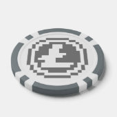 Litecoin LTC 8-Bitロゴ | ポーカー チップ (シングル)