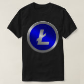 Litecoin  tシャツ (デザイン正面)