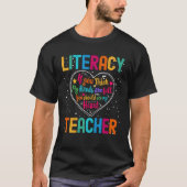 Literacy Teacher Appreciation Week Back to School  Tシャツ (正面)