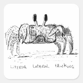 Literal Lateral Thinking スクエアシール