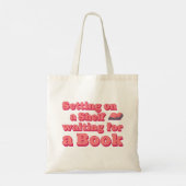 Literary Bookish Gift Book Lover Quote トートバッグ (裏面)
