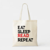 Literary Bookish Gift Book Lover Quote Tote Bag トートバッグ (裏面)