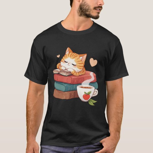 Literary Catnap Tシャツ (正面)