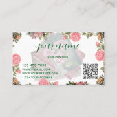 Literary Folded Business Card Design 名刺 (正面)