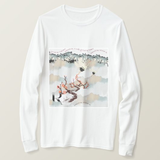 literature&nuture-shirt tシャツ (デザイン正面)
