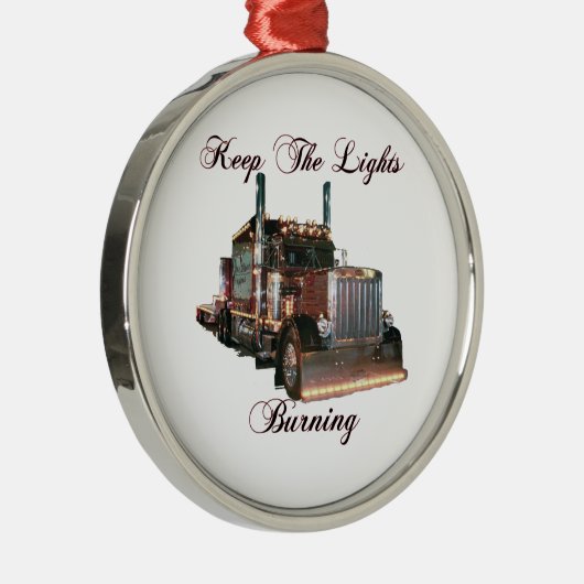 Litesを保って下さい メタルオーナメント (右)