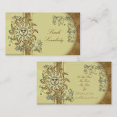 Litha日曜日のプロフィールか名刺 名刺 (正面/裏面)