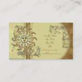 Litha日曜日のプロフィールか名刺 名刺 (裏面)