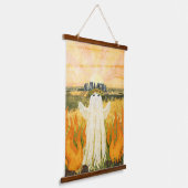 Litha The Midsummer Ghost 吊り下げ型タペストリー (傾斜あり)