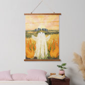 Litha The Midsummer Ghost 吊り下げ型タペストリー (寝室)