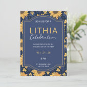 Lithia | 夏至の年輪の招待状 招待状 (スタンド正面)