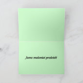 Lithianianのハッピーバースデーカード カード (内部)