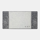 Lithic Record: Personalized Tweed & Blotter Look デスクマット (正面)