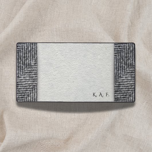 Lithic Record: Personalized Tweed & Blotter Look デスクマット