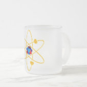 Lithium_Hearts フロストグラスマグカップ (正面右)