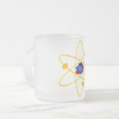 Lithium_Hearts フロストグラスマグカップ (正面左)