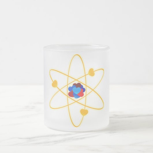 Lithium_Hearts フロストグラスマグカップ (中央)