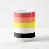 Lithsexual プライドフラグ コーヒーマグカップ (中央)