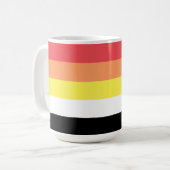 Lithsexual プライドフラグ コーヒーマグカップ (正面左)