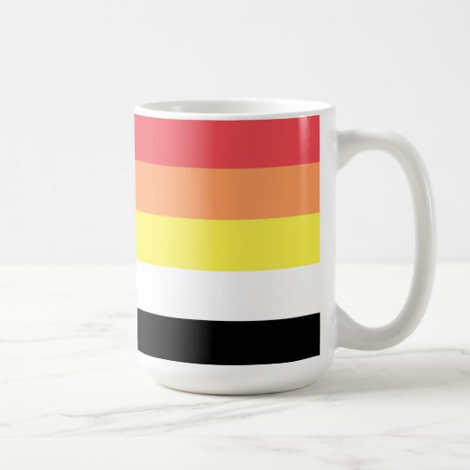 Lithsexual プライドフラグ コーヒーマグカップ (右)