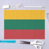 Lithuania decor, Lithuanian Flag tissue paper 薄葉紙 (クラフト)