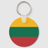 Lithuania Flag キーホルダー (正面)