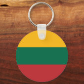 Lithuania Flag キーホルダー (正面)