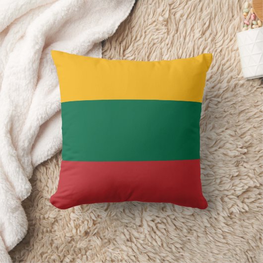 Lithuania Flag クッション (ブランケット)