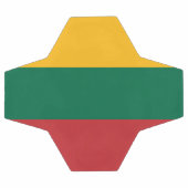 Lithuania Flag サッカーボール (フラット)
